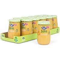 Los mejores  - Hero Solo - Tarrito Eco de Crema de Calabaza y Puré de Patata para Bebés a Partir de los 6 Meses - Pack de 12 x 190 g